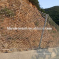 slope protection netting rockfall barrier fence wire rope net